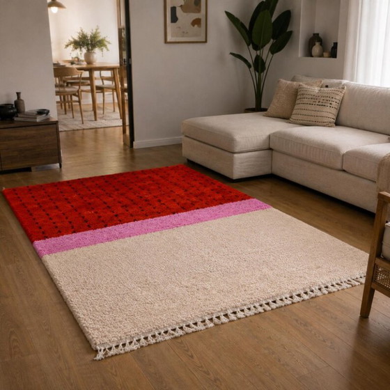 Luxe handgemaakt Marokkaans tapijt – Authentiek Atlas-vakmanschap 250cmx150cm – Vloerkleden en tapijten (photo 7 of 7)