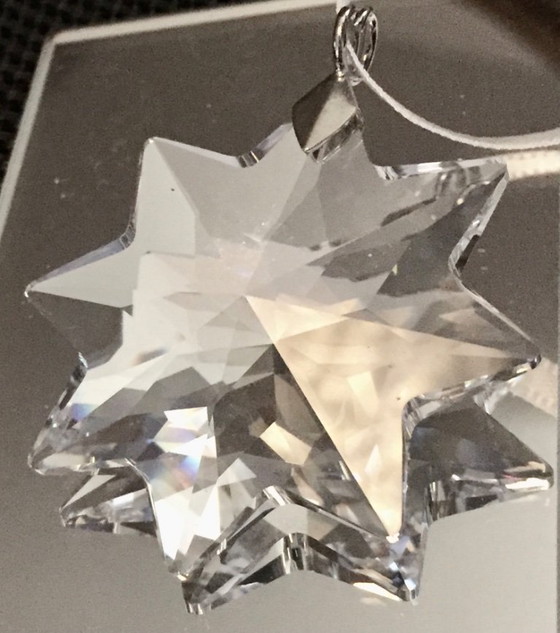 Image 1 of Kleine Kerstster van Swarovski: PWP Star Ornament 2017 Christmas.