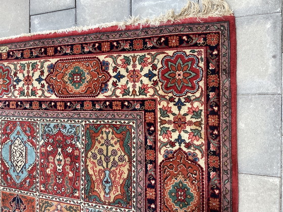 Image 1 of Vintage Moud Garden hand-knotted Persian rug Iran