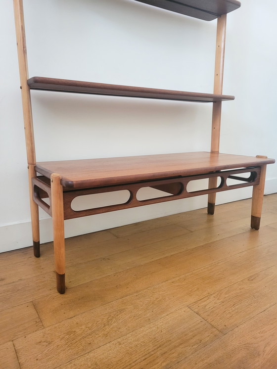 Image 1 of Vintage wandsysteem van William Watting voor Scanflex 1950