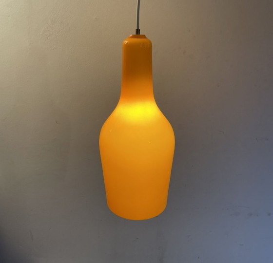 Image 1 of Hanglamp van gelaagd glas, Massimo Vignelli voor Venini