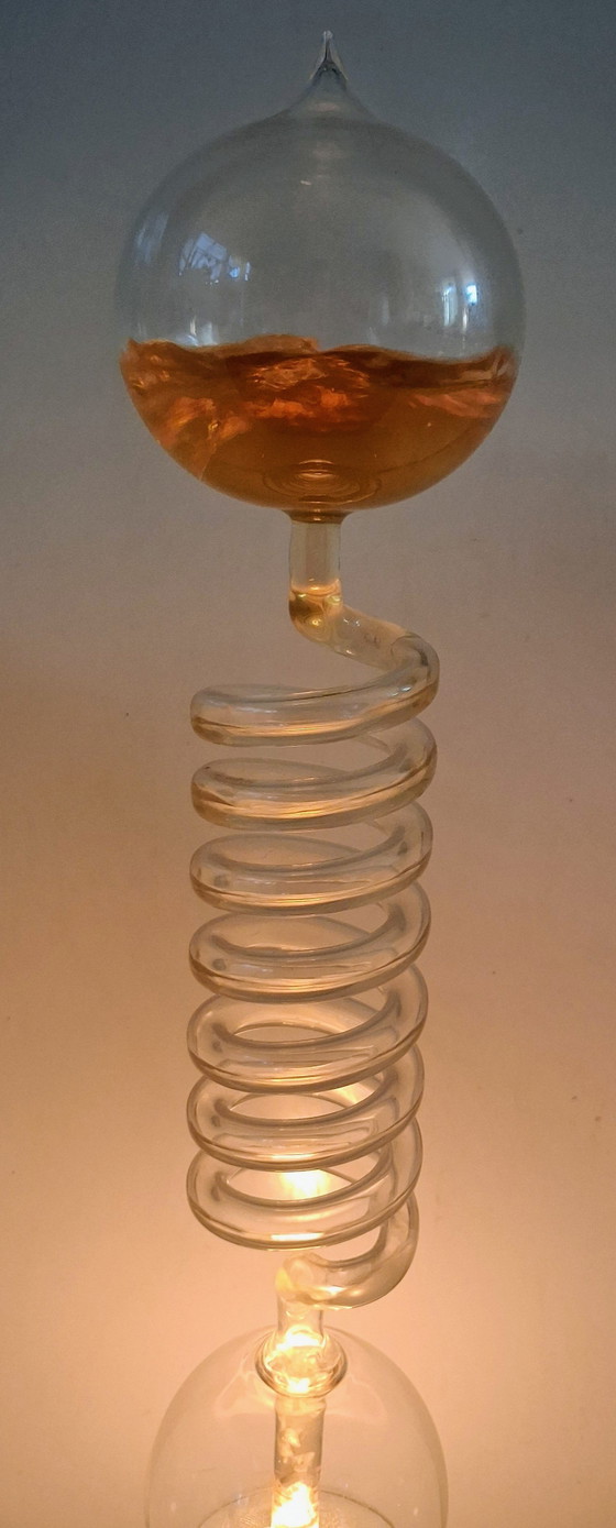 Zeer Zeldzame XXL Space Age Lampe à Ébullition (Kooklamp) – VO Frankrijk, 1960-1970 Stijl Vaudan – Tafellampen (photo 4 of 9)