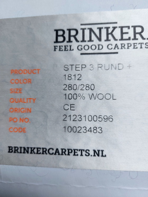 Image 1 of Te koop Brinker rond vloerkleed 