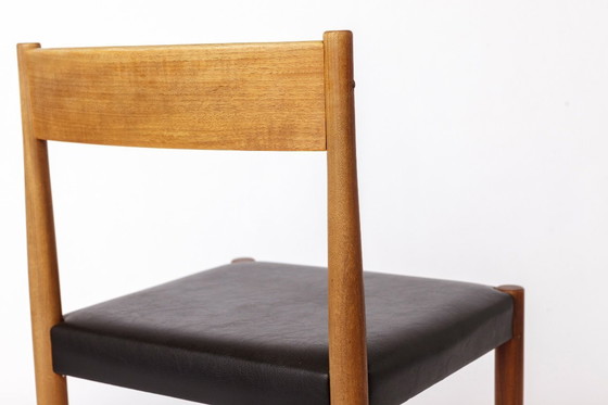 Image 1 of 1 of 10 Poul M. Volther Teak Dining Chair for Frem Røjle, Danish Mid-Century Modern Chair, 1960s Vintage