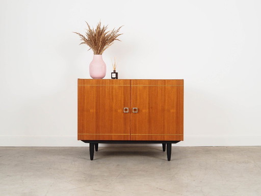 Armario de teca, diseño danés, década de 1970, producción: Dinamarca