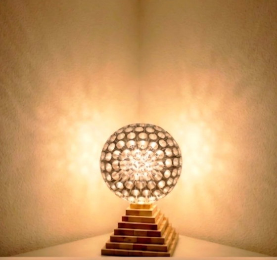 Image 1 of Large Space Age Table Lamp (60cm) – Aluminium Light Sculpture (E27)