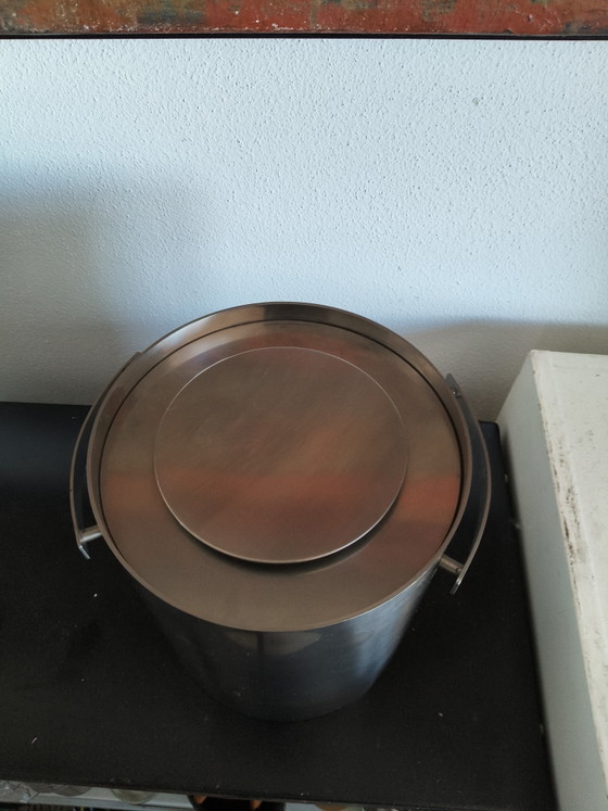 Image 1 of Originele Stelton Cylinda-Line IJsemmer 2,5L – Arne Jacobsen (Met Sticker!)