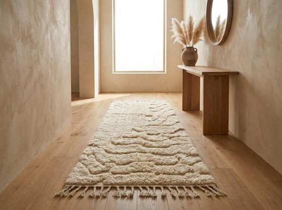 Image 1 of Bunter marokkanischer Flurläufer 300 cm x 80 cm