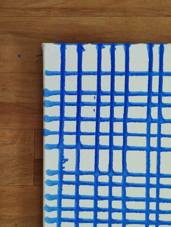 Image 1 of Natia Antadze "Abstract Composition Blue"