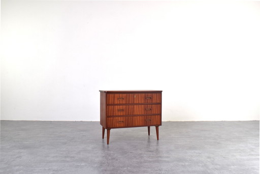 Commode en teck danoise du Mid Century, années 1960.
