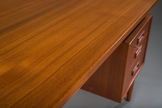 Image 1 of Modern Danish Teak Desk, 1950s