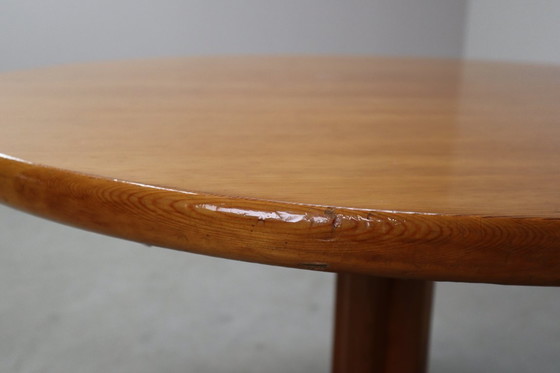 Image 1 of Scandinavian solid pine extendable dining table