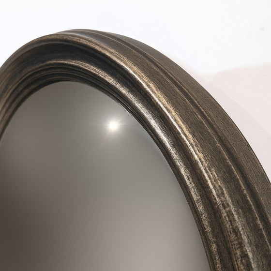 Image 1 of Espejo convexo antiguo, tipo ojo de bruja