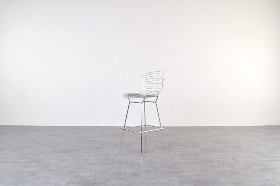 Image 1 of Vintage Bar Stools by Harry Bertoia for Knoll International, 1970s, Set of 2