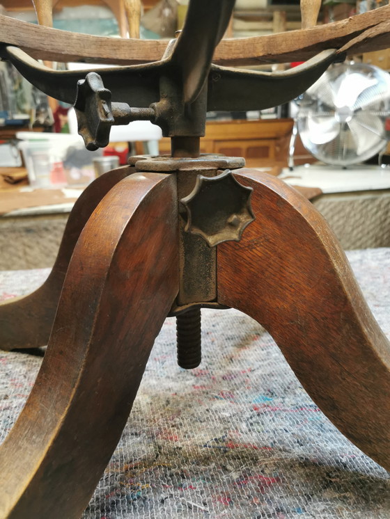 Image 1 of Silla de oficina antigua Haywood Brothers & Wakefield de 1900