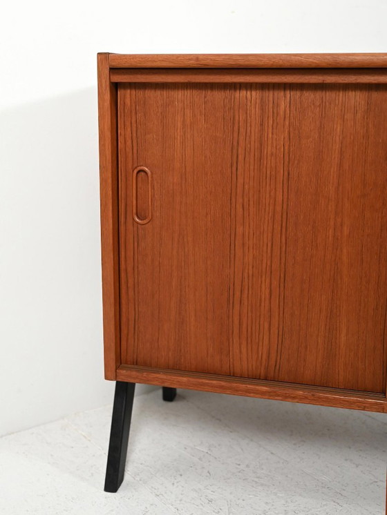 Image 1 of Two-tone Scandinavian 1960s small sideboard