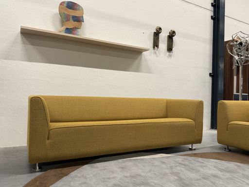 Gelderland 400 3 Seater Sofa Brema Honey Fabric 220