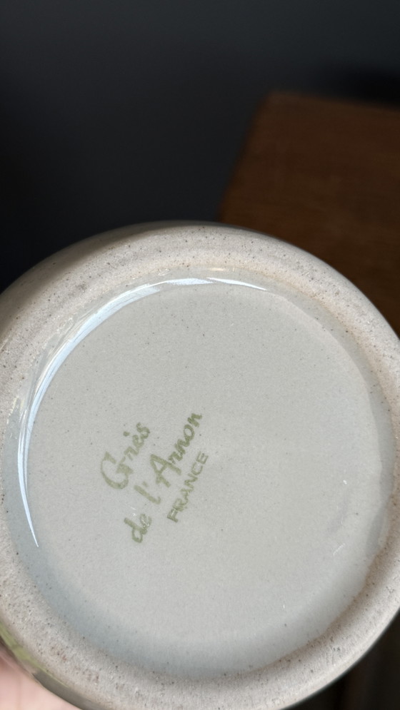 Vintage Grès De L'Arnon – Keramieken Kruik / Pichet – Decoratieve objecten, Ceramic (photo 4 of 5)