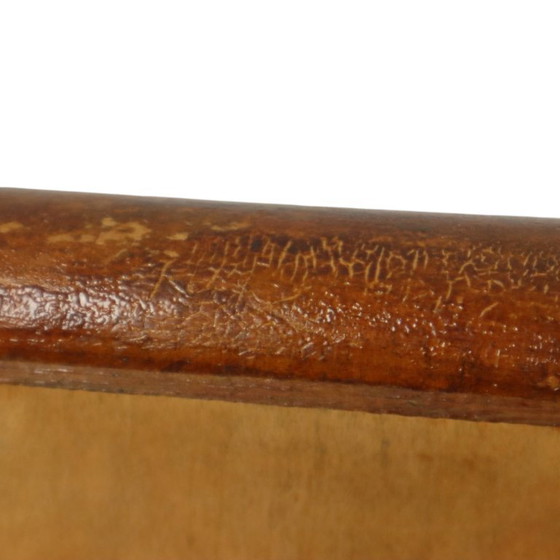 Image 1 of Specchio antico in legno effetto bambù stile Chinoiserie 63x52cm