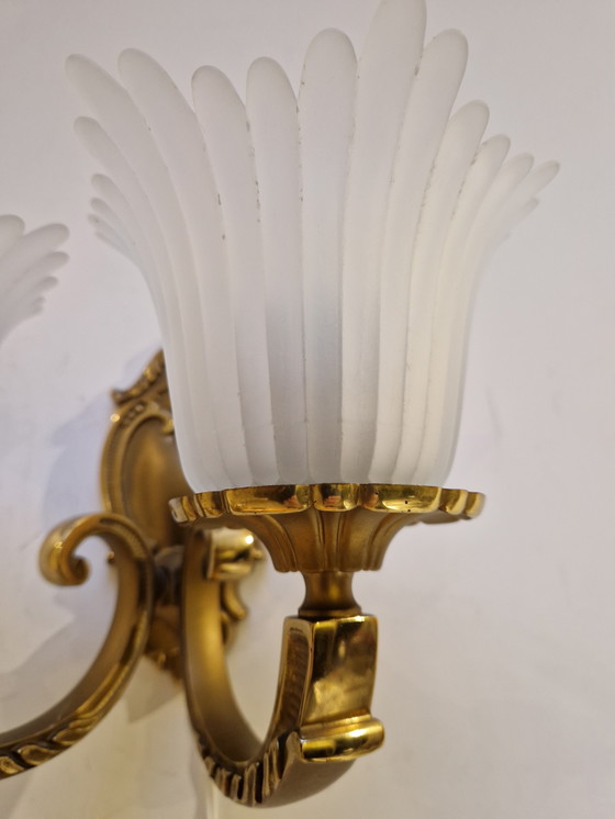 Image 1 of Lámpara de pared doble clásica 