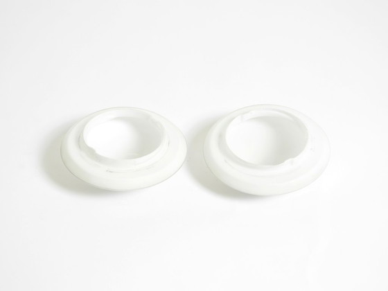 Image 1 of Twee koperen wandlampen uit de jaren 70 van Rolf Krüger voor Heinz Neuhaus Leuchten