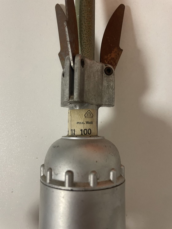 Image 1 of lampe à suspension vintage van Peill & Putzler, verre opalin oranje