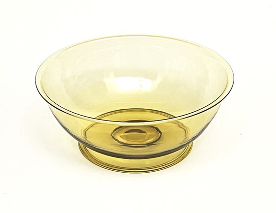 Image 1 of Murano glass bowl from the 1930s attributed to Vittorio Zecchin for Cappellin and Venini