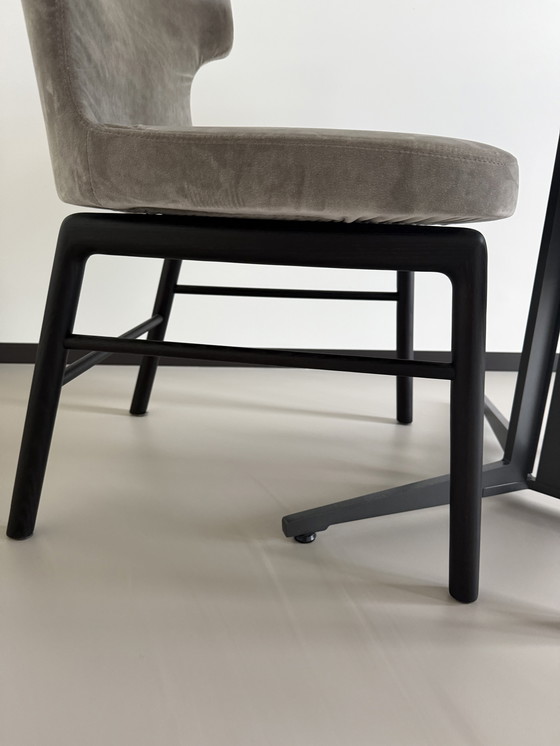 Image 1 of Table Flexform Fly et chaises Vesta