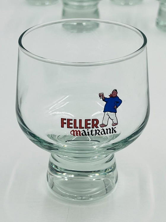 Set di 6 Bicchieri Feller Maitrank, Bicchieri e caraffe, Vetro, Multicolore (foto 5 di 8)
