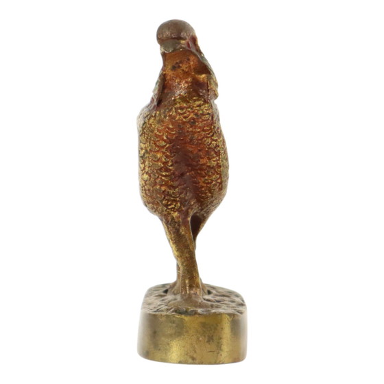 Image 1 of Faisan en bronze antique