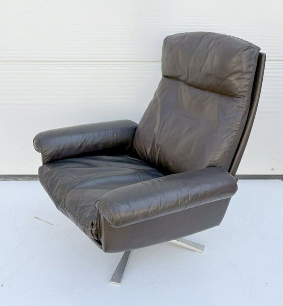 Vintage De Sede Fauteuil DS31 – Leather, Metal (photo 6 of 10)