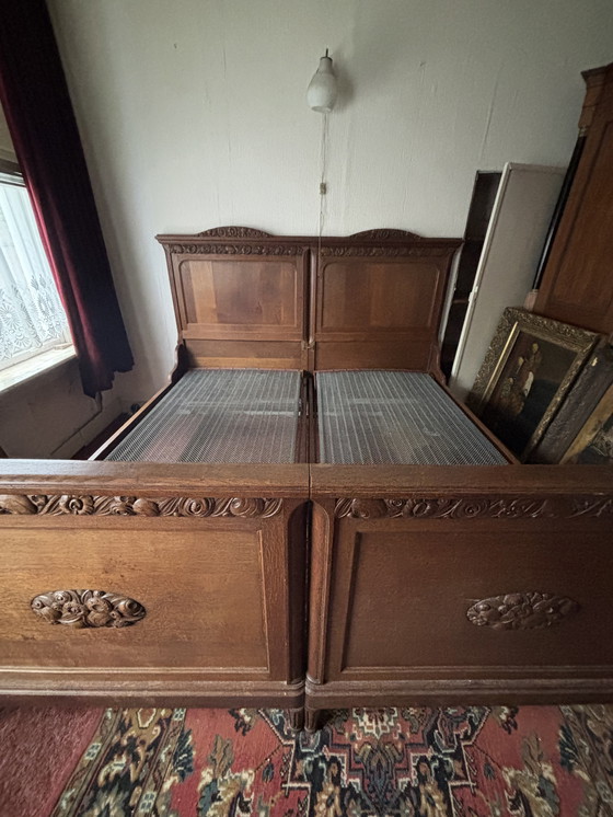 Image 1 of Letto antico in legno