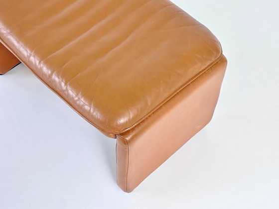De Sede DS-50 Footstool, Cognac Leather, Swiss Vintage Design, Footstools & poufs, Brown (photo 7 of 9)