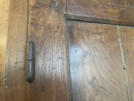 Image 1 of Armario de esquina antiguo francés del siglo XIX.