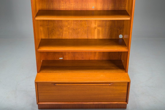 Image 1 of Grande bibliothèque vintage en teck par Heinrich Riestenpatt, 1960s