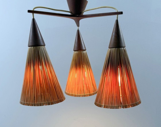 Image 1 of Große Deckenlampe/Deckenleuchte von Ib Fabiansen, 1960er Jahre, Dänemark
