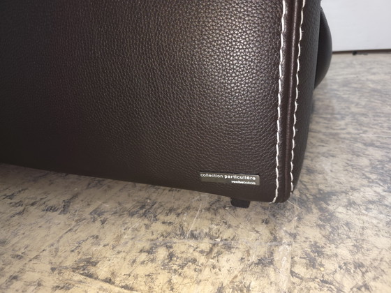 Image 1 of Sofá grande Roche Bobois, sofá de diseño, sofá de cuero marrón