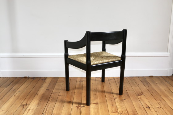 Image 1 of Vintage Carimate Design Fauteuil Vico Magistretti