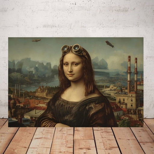 Photo printed on plexiglass / Mona Lisa / Leonardo da Vinci / Limited edition