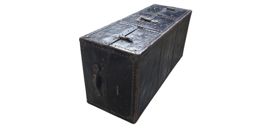 Image 1 of Rare Vintage Steamer Trunk