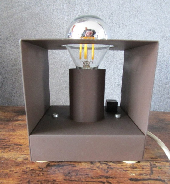 Image 1 of Vintage Philips Nws-65 Kubus tafel/wandlamp