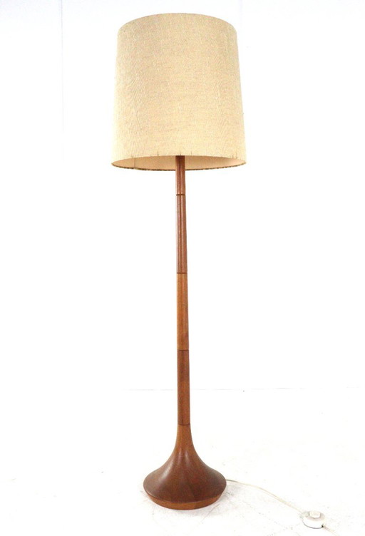 Vintage Danish design teak floor lamp – vloerlampen, Wood