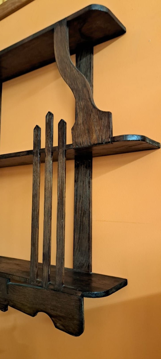 Sehr altes Wandregal – Holz (photo 4 of 6)