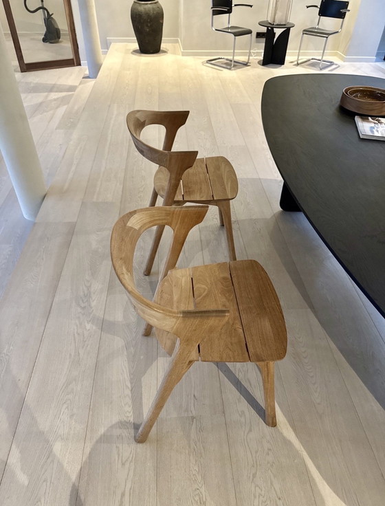 Image 1 of 4 sillas de comedor de roble Entnicraft