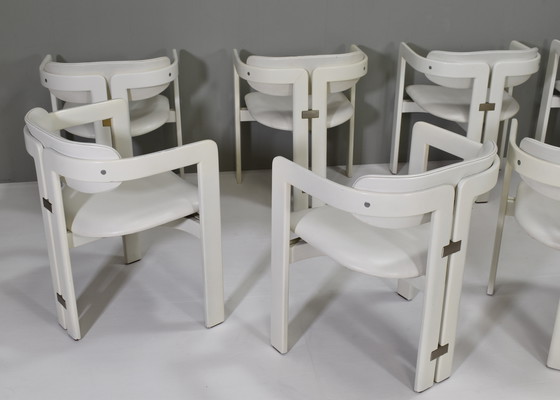 Image 1 of 8x poltrone Pamplona di Augusto Savini per POZZI, Italia 1965