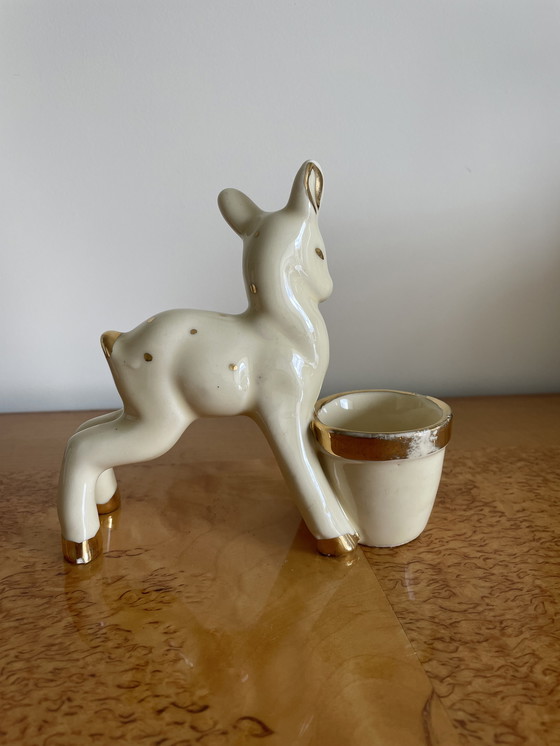 Image 1 of Faon Vintage en Céramique
