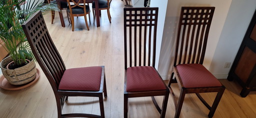 Teak dining room chairs