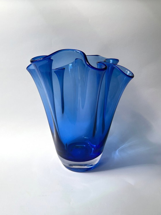 Image 1 of Design danese - Vaso Laguna Vaso Hankerchief Per Lütken per Holmegaard