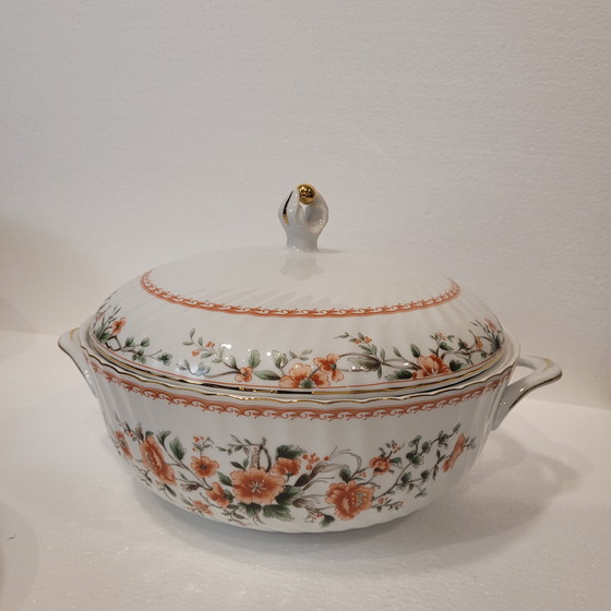 Image 1 of Quinta Nova porseleinen serviesset, 43-delig, jaren 60 - Portugal