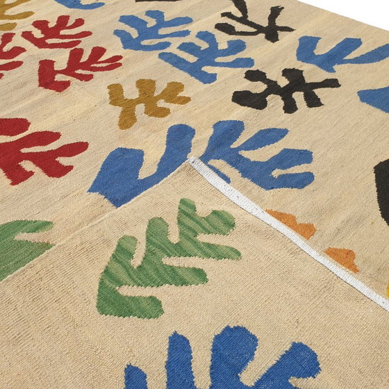 Tappeto Arazzo Henri Matisse La Gerbe 1953 | Lana Tessuta a Mano | 170×258 cm – Tappeti, Cotton, Wool (photo 10 of 12)